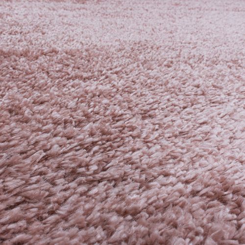 Tapis Confortable Fluffy Rose 240x340 Cm