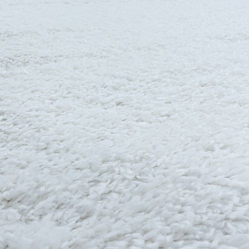 Tapis Confortable Fluffy Blanc 280x370 Cm