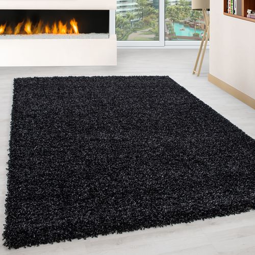 Tapis Confort Ottawa Anthracite 240x340 Cm