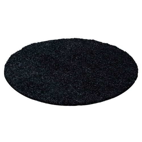 Tapis Confort Rond Ottawa Anthracite 80x80 Cm