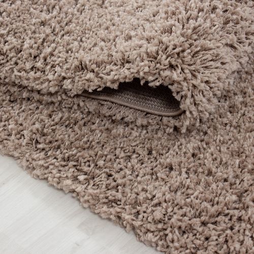 Tapis Confort Rond Ottawa Beige 200x200 Cm