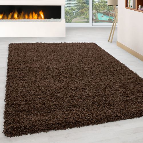 Tapis Confort Ottawa Marron 100x200 Cm
