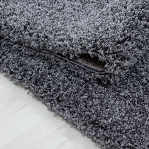 Tapis Confort Rond Ottawa Gris 80x80 Cm