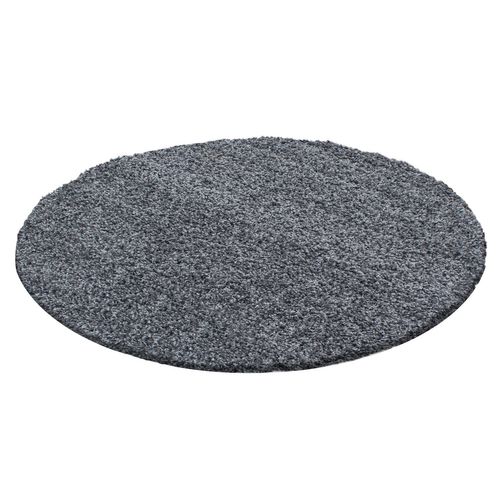 Tapis Confort Rond Ottawa Gris 80x80 Cm