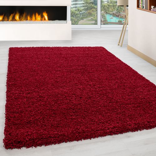 Tapis Confort Ottawa Rouge 80x250 Cm