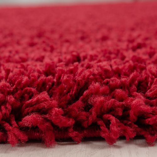 Tapis Confort Rond Ottawa Rouge 120x120 Cm