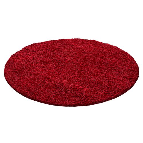 Tapis Confort Rond Ottawa Rouge 200x200 Cm