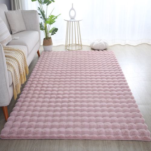Tapis Motif Damier Odda Moka 160x230 Cm