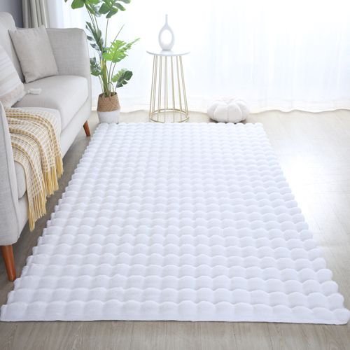 Tapis Motif Damier Odda Terracotta 160x230 Cm