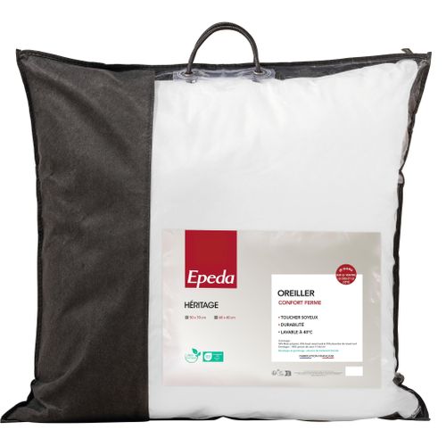 Oreiller Duvet Et Plumettes De Canard Héritage 65x65 Cm