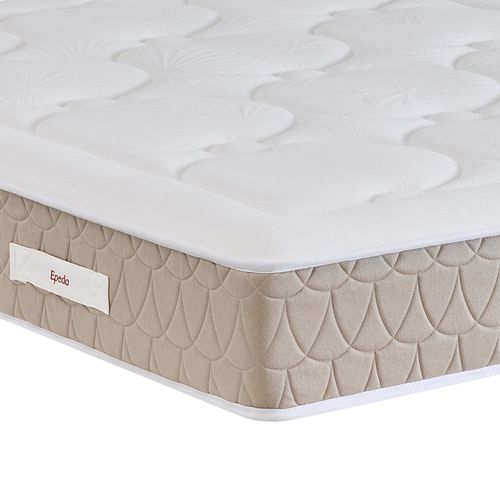 Matelas ressorts 90x190 cm EPEDA CLEMAE 2 avec latex ép.25 cm