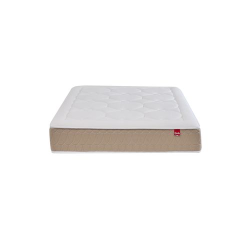 Matelas ressorts 120x190 cm EPEDA CLEMAE 2 avec latex ép.25 cm