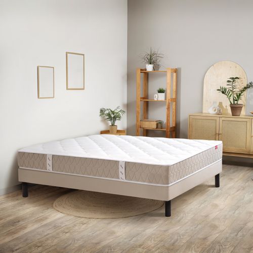 Matelas ressorts 140x190 cm avec mémoire de forme EGERIE 3 ép.24 cm