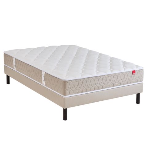 Matelas ressorts 120x200 cm avec mémoire de forme EGERIE 3 ép.24 cm