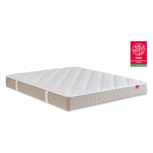 Matelas ressorts 180x200 cm avec mémoire de forme EGERIE 3 ép.24 cm