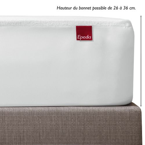 Protège Matelas Excellence 100% Coton 200x200 Cm
