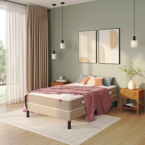 Sommier bronze 120x200 cm EPEDA EGERIE 3 MEDIUM