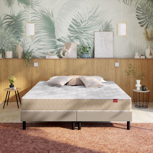 Sommier bronze 2x90x200 cm EPEDA EGERIE 3 MEDIUM