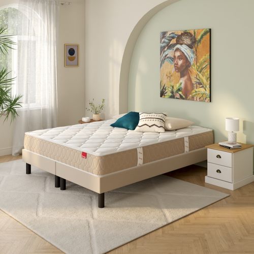 Sommier bronze 2x80x210 cm EPEDA EGERIE 3 MEDIUM