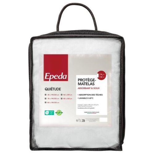 Protège Matelas Quietude Anti-acariens 140x190 Cm