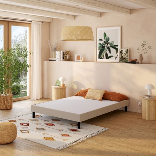 Sommier bronze 140x200 cm EPEDA BOMBA FERME