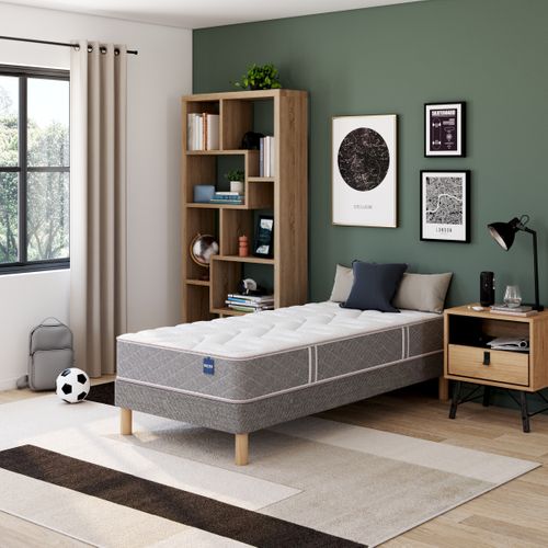 Matelas mousse 90x190 cm BULTEX GRADUEL 3 ép.23 cm