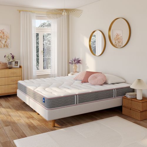 Matelas mousse 200x200 cm BULTEX GRADUEL 3 ép.23 cm