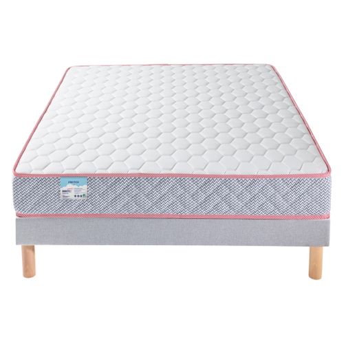 Matelas + sommier 140x190 cm MERINOS GUINGUETTE 2