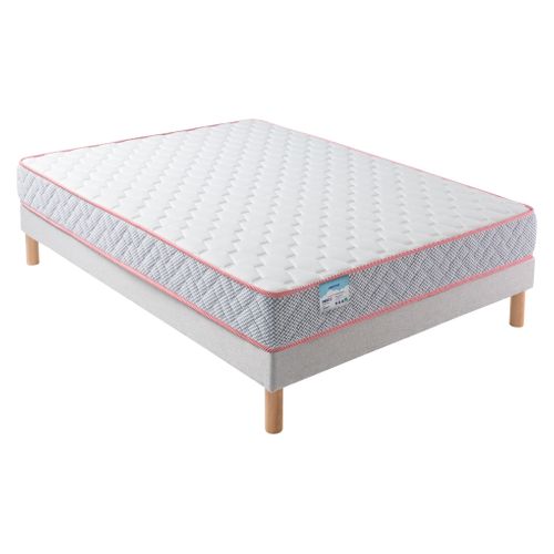 Matelas + sommier 140x190 cm MERINOS GUINGUETTE 2