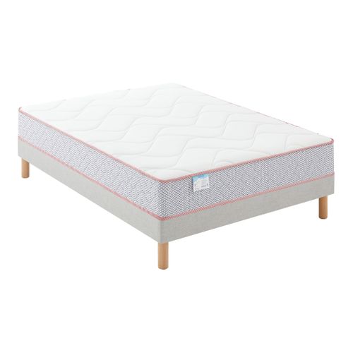 Matelas hybride 140x190 cm MERINOS POP ép.22 cm