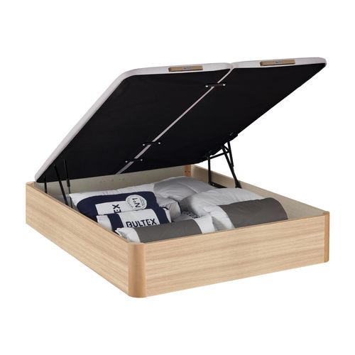 Sommier coffre 2x80x200 cm BULTEX INGENIEUX chêne