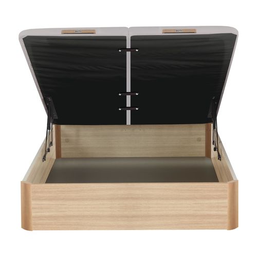 Sommier coffre 2x80x200 cm BULTEX INGENIEUX chêne