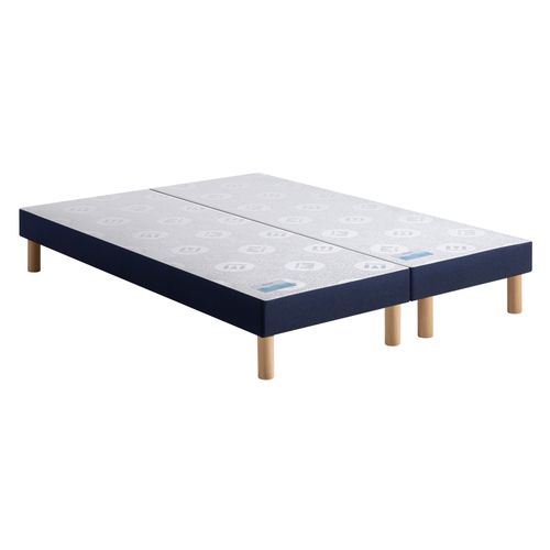 Sommier bleu 2x80x200 cm MERINOS IMBATTABLE FERME