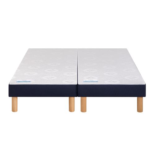Sommier bleu 2x90x200 cm MERINOS IMBATTABLE FERME