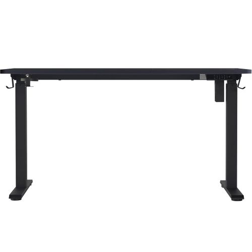 Bureau Assis-debout Électrique Réglable 72-120 Cm Avec Ports USB - Noir - Upetdown