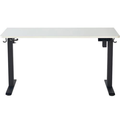 Bureau Assis-debout Électrique Réglable 72-120 Cm Avec Ports USB - Blanc - Upetdown