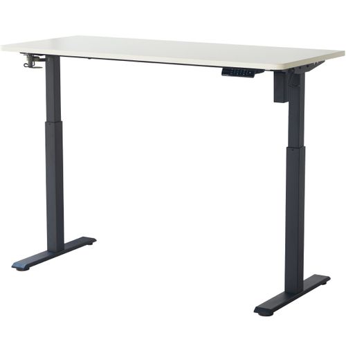 Bureau Assis-debout Électrique Réglable 72-120 Cm Avec Ports USB - Blanc - Upetdown