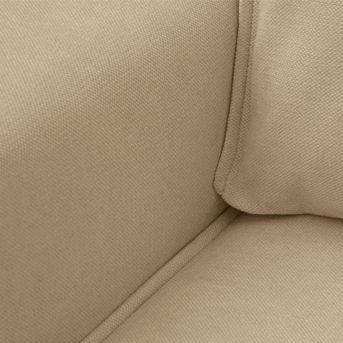 Canapé D'angle Ouvert à Droite Convertible 3 Places En Tissu Chenille Moka - Emma