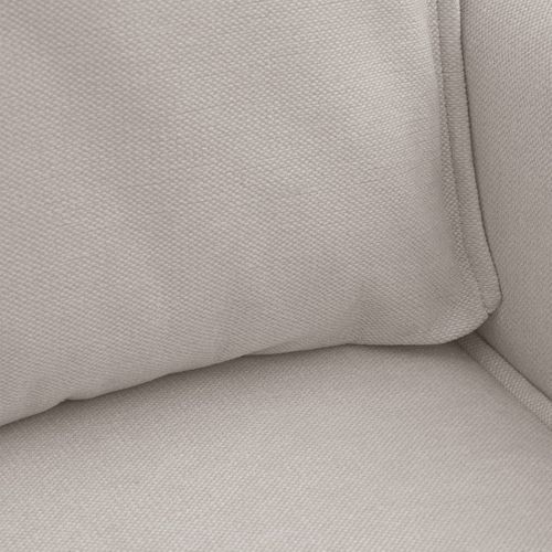 Canapé D'angle Ouvert à Gauche Convertible 3 Places En Tissu Chenille Taupe - Emma