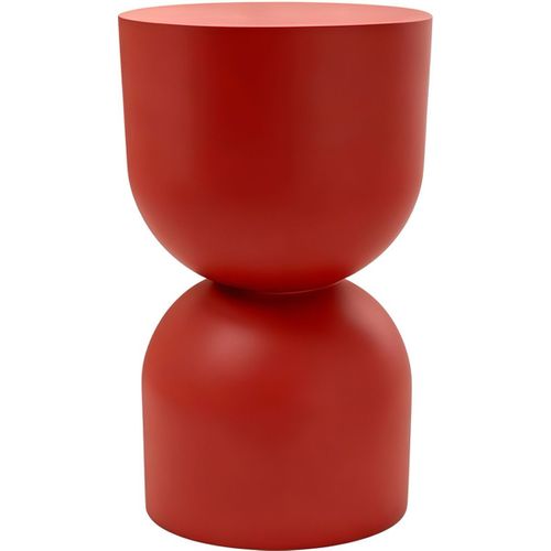 Bout De Canapé En Résine Terracotta Mat D.25 Cm - Ori