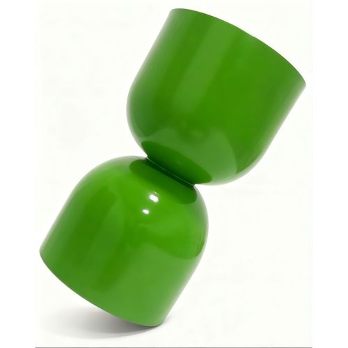 Bout De Canapé En Résine Vert Brillant D.25 Cm - Ori