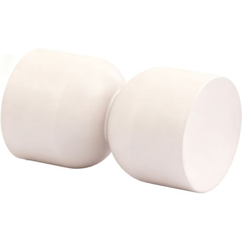 Bout De Canapé En Résine Beige Mat D.25 Cm - Ori