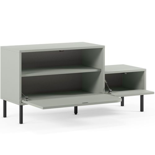 Meuble D'entrée 2 Portes Vert 120 Cm - Jonas