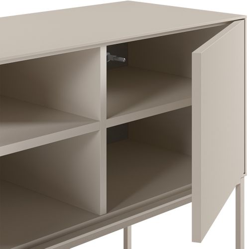 Buffet 3 Portes 2 Niches Beige 180 Cm - Zara