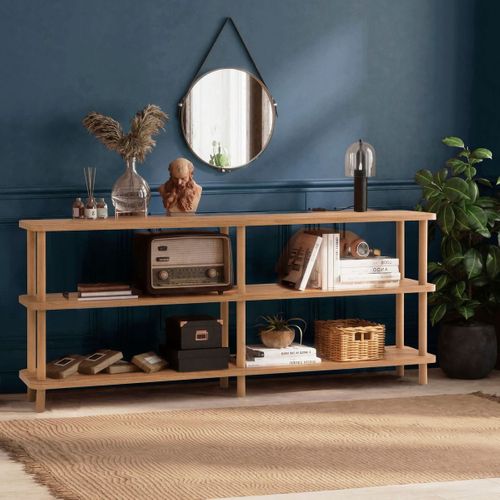 Console En Bois 3 Niveaux 180 Cm - Elina