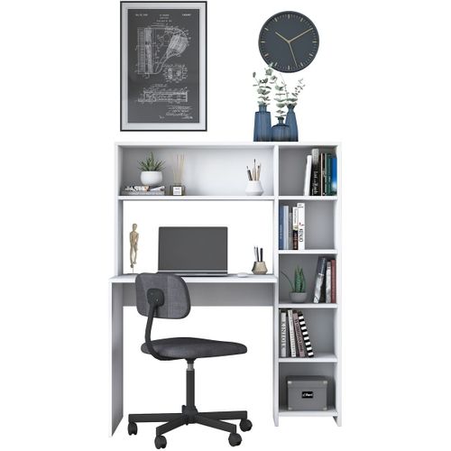 Bureau Combiné Blanc 113 Cm - Rhea
