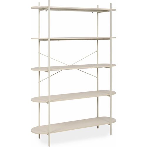 Etagère 5 Niveaux Beige 120 Cm - Vara