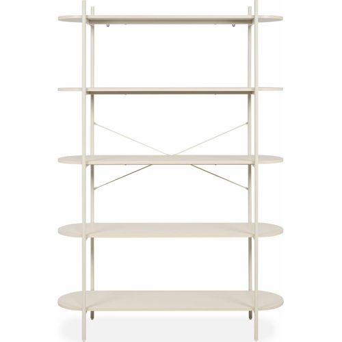 Etagère 5 Niveaux Beige 120 Cm - Vara