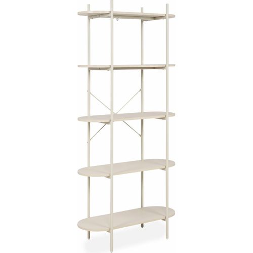 Etagère 5 Niveaux Beige 80 Cm - Vara