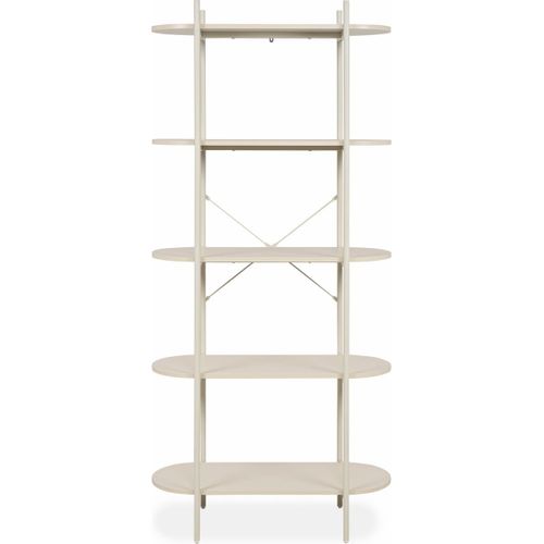 Etagère 5 Niveaux Beige 80 Cm - Vara